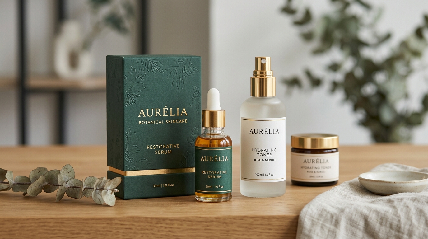 Premium Product Packaging & Label Design