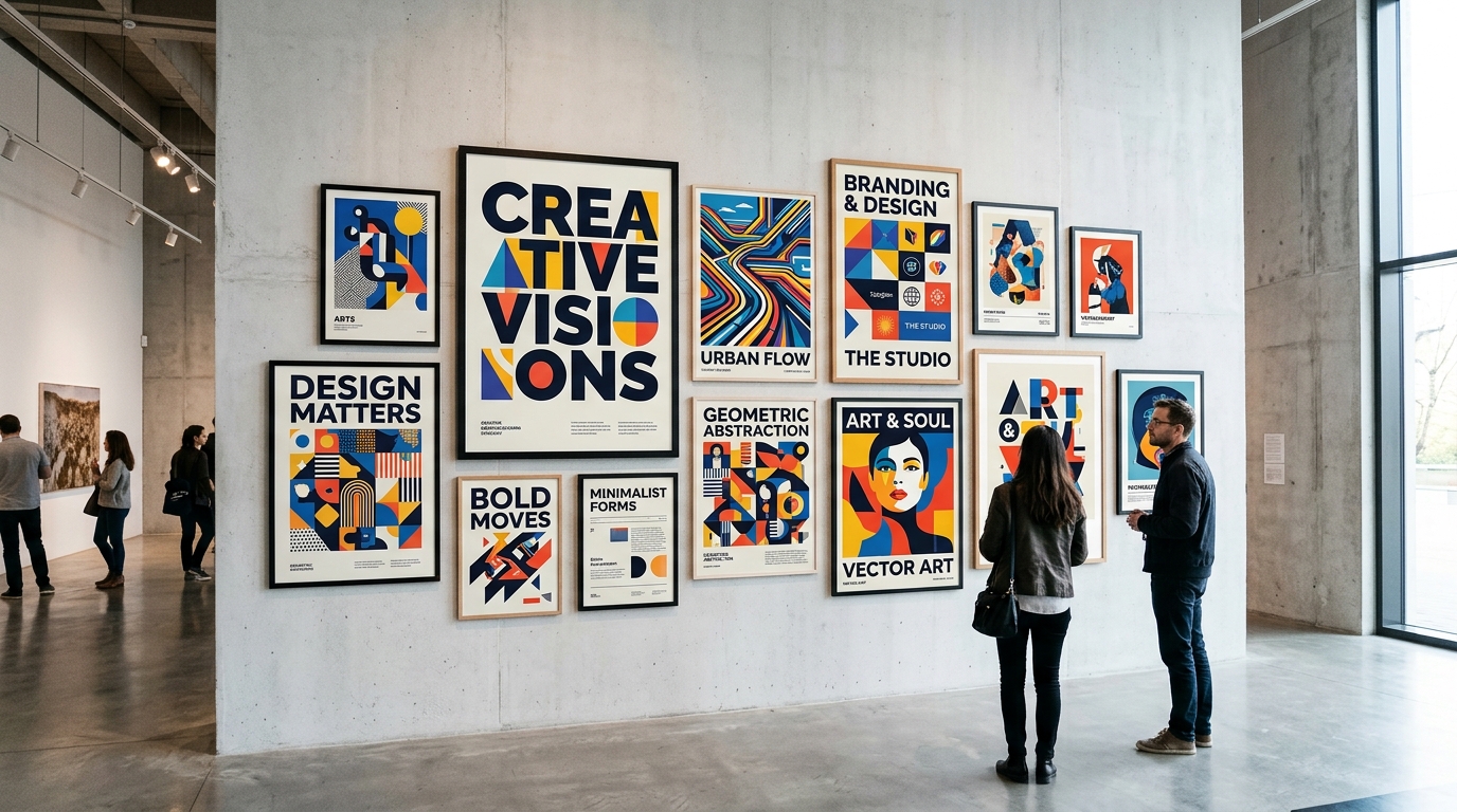 Creative Poster Designs & Print Media